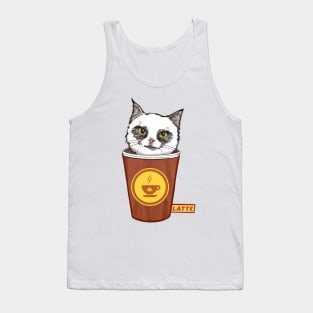 Cats And Coffee Tank Top